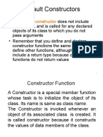 Constructors