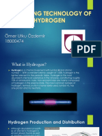 Producing Technology of Hydrogen