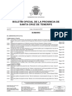 Bases para 10 Bomberos Consorcio Santa Cruz Tenerife