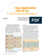 F-Shell Heat Exchangers