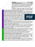 Criterios de Evaluación 3eso