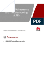 3 HSS9860 Maintenance and Troubleshooting (LTE)