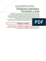 Ejercicios Resueltos de Perímetro y Área de Polígonos Regulares de Más de Cuatro Lados