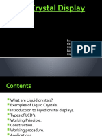 Liquid Crystal Display: By: Neelanshu Nikita Pallabi Nilesh