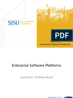 CMPE-272 Enterprise Software Platforms