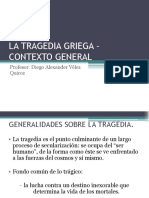 La Tragedia Griega - Contexto General