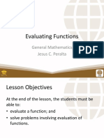 2 Evaluating Functions