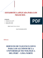 Estadística Aplicada para Los Negocios