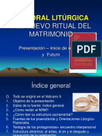 Pastoral Litúrgica Del Nuevo Ritual Del Matrimonio