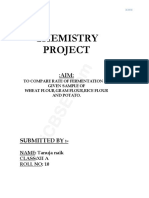 Chemistry Project: NAME: Tanuja Naik Class:Xii A Roll No: 10