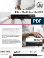 Ism The Role of Dpa