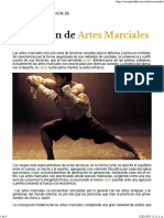 Artes Marciales - Qué Es y Definición 2019