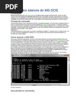 Comandos Básicos Do MS