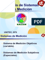 Analisis de Sistema de Medicion