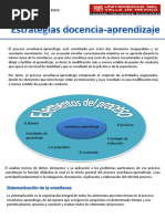 Estategias Docencia-Aprendizaje PDF