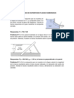 Problemas Propuestos de Superficies Planas Sumergidas