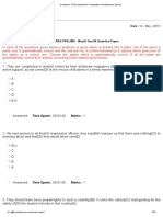 Reg No: 510465 Date: 14 - May - 2019. Student Name: Pilleboina Papaiah SBI CLERKS PRELIMS - Model Test 68 Question Paper