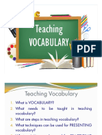 Teaching Vocabulary PDF