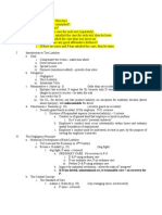 Bowman Torts Outline