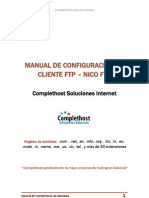 Manual de Configuracion Cliente FTP Nicoftp