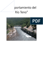 Comportamiento Río Teno