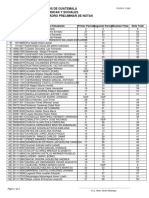 Universidad de San Carlos de Guatemala Facultad de Ciencias Juridicas Y Sociales Cuadro Preliminar de Notas