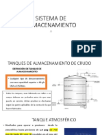 Sistema de Almacenamiento Tanques