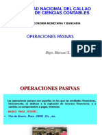 Operaciones Pasivas