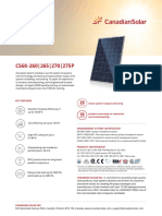 Canadian Solar Datasheet CS6K 