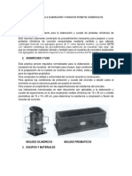 Elaboracion y Curado de Probetas Cilindricas de Concreto en Obra