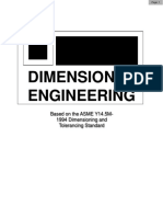 Dimensional Engineering: Based On The ASME Y14.5M-1994 Dimensioning and Tolerancing Standard