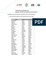 Resultados Licenciatura Becados AMC 2019