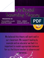 Bandura Social Learning Theory Presentation