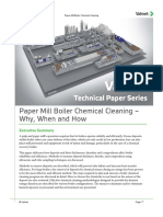 Chemical Cleaning of Paper Mill