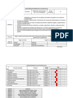 Auditorias Internas de Calidad 2019