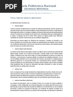 Tarea09 - Tipos de Antenas y Aplicaciones