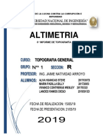 Informe 6 ALTIMETRIA