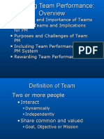 Team Performance