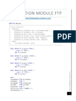 Function Module FTP