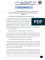 Impacto Ambiental en Un Proceso de Licitación