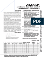 MAX485 Datasheet