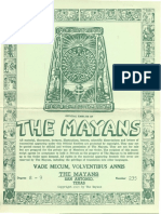 Vade Mecum, Vol Y.Entibus Annis The Mayans: Texas