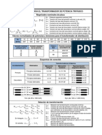 Formulas Transformadores Trifasicos