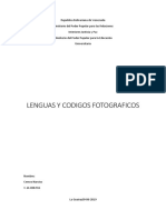 Lenguas Y Codigos Fotograficos