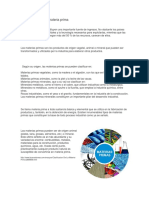 Clasificación de La Materia Prima1