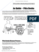 The Ayurveda Guide - Pitta Dosha - Healthy Ayurveda PDF