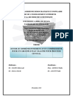 Etude Et Dimensionnement D'Un Compresseur Pour Un Groupe D'Eau Glacée Pour Proces Cevital