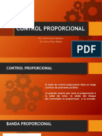 Control Proporcional 