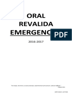 Oral Revalida: Emergencies