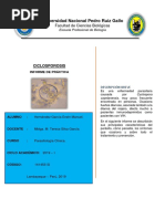 Informe de Ciclosporosis